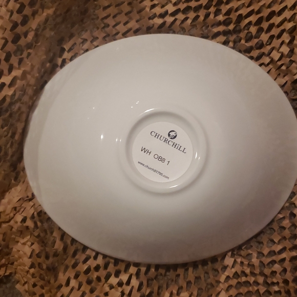 Amazon.com | Churchill Blue Willow Plates Bowls Cups 20  churchill china set
